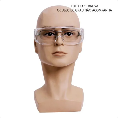 Óculos de proteção de sobrepor