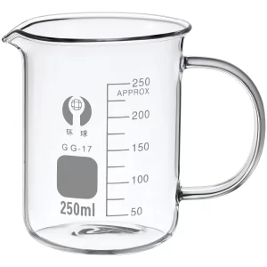 Béquer de 250 mL com alça