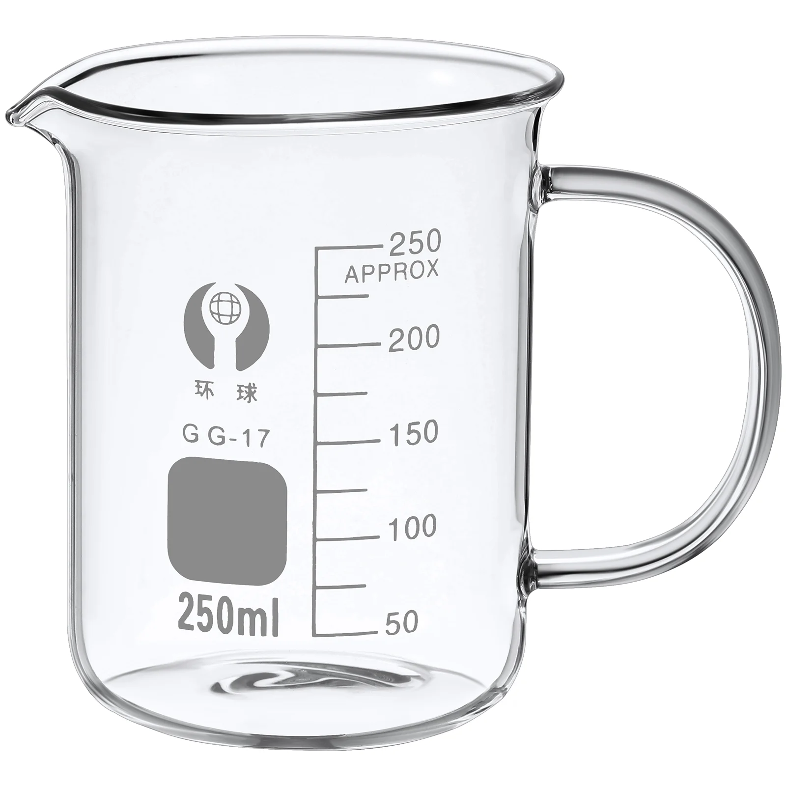 Béquer de 250 mL com alça