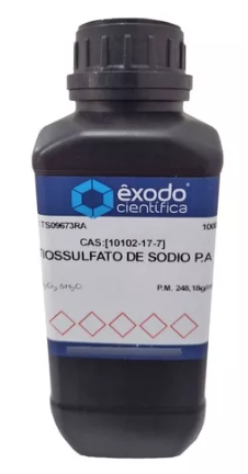 Tiossulfato de Sódio Cristal Pa 5H2O 500g